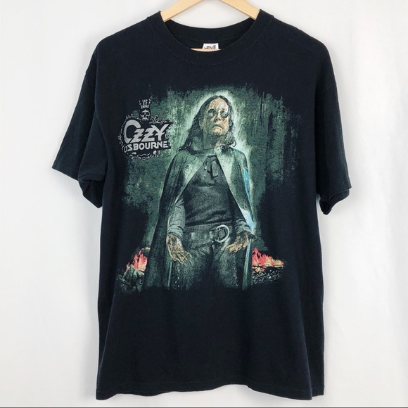 Anvil Other - Ozzy Ozbourne | Black Rain Tour Tee Metal Rock